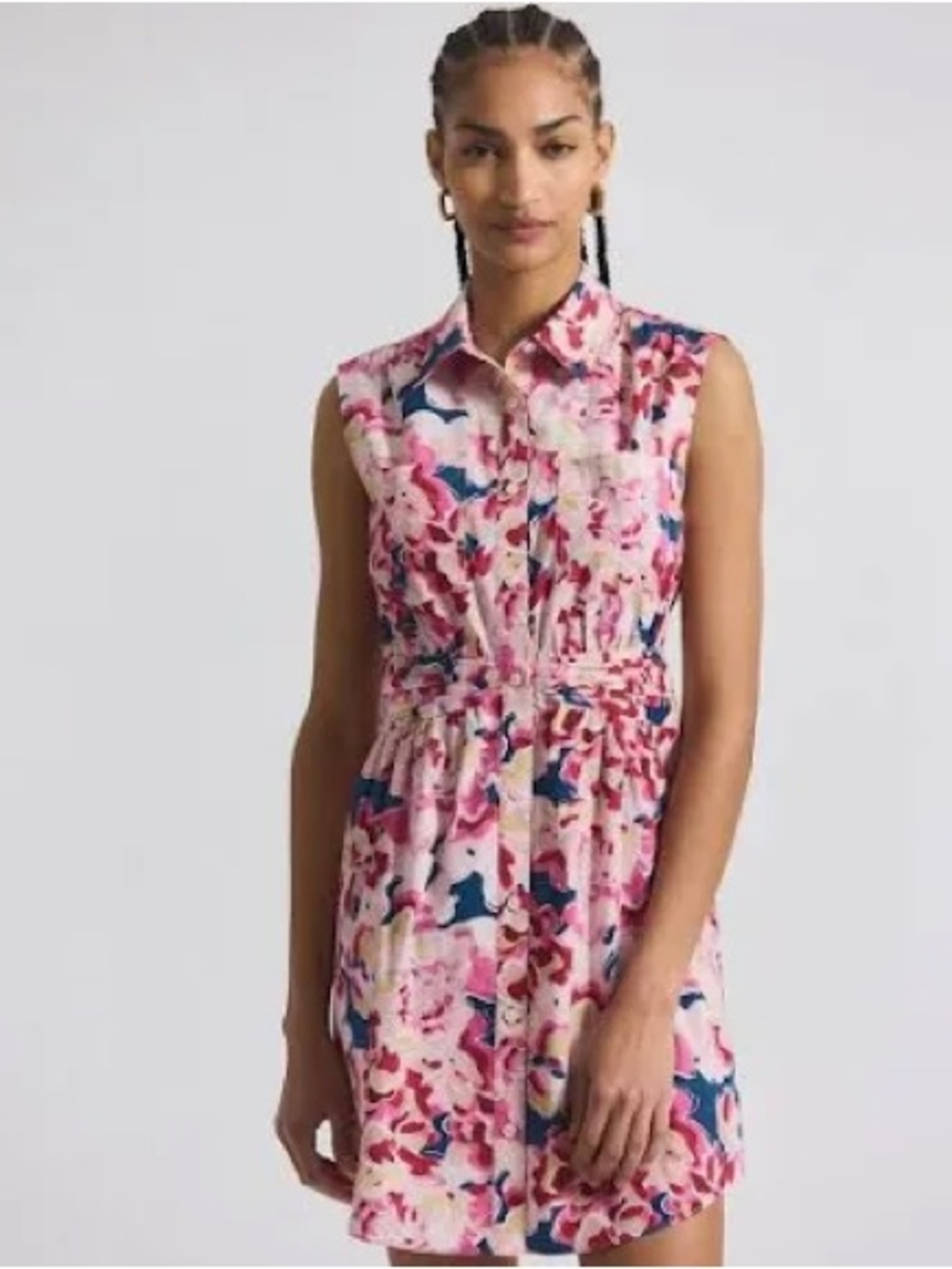 Derek Lam 10 Crosby Cora sleeveless Shirt Dress Size 6 NWOT MSRP $375